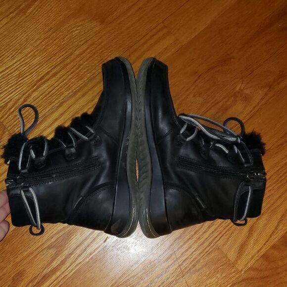 Jambu Denali Black Leather Boots - Picture 6 of 8